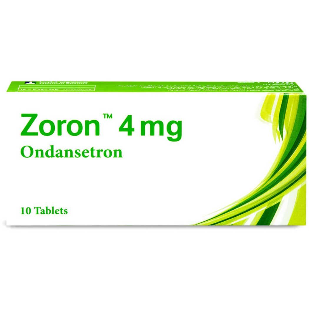 Zoron 4 mg Tablets 10 Count - 63563