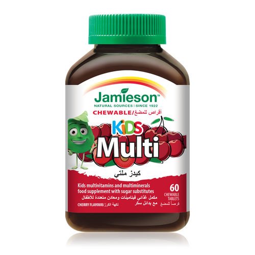 JAMIESON CHEWABLE KIDS MULTI 60 CHEWABLE TABLETS - 66244