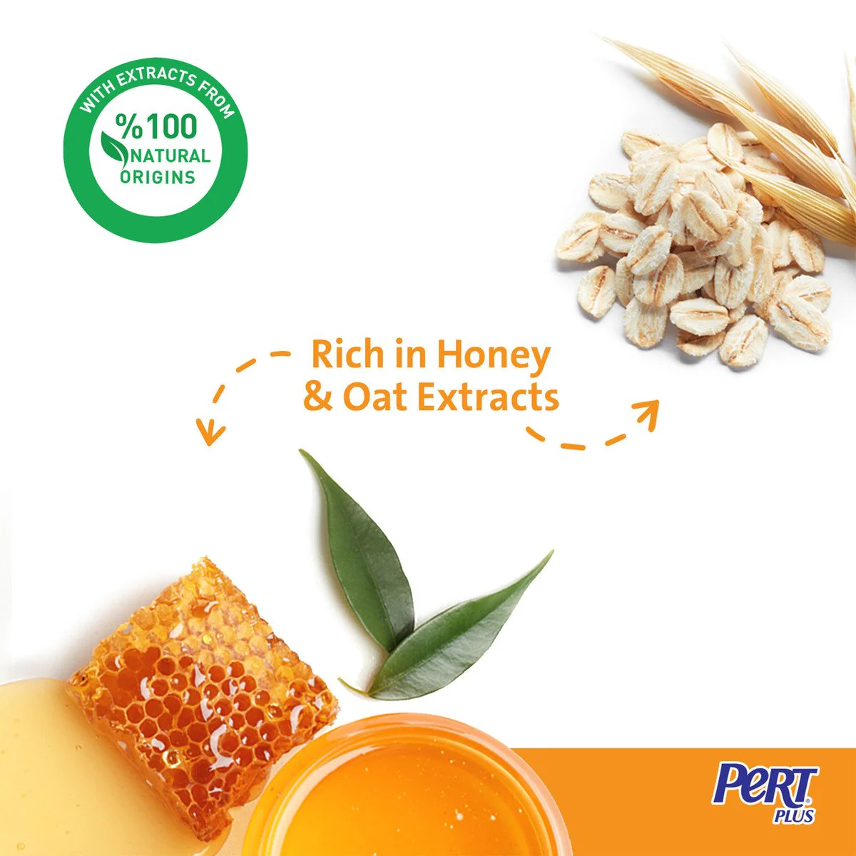 PERT PLUS DAILY CARE HONEY & OATMEAL 400 ML - 68276