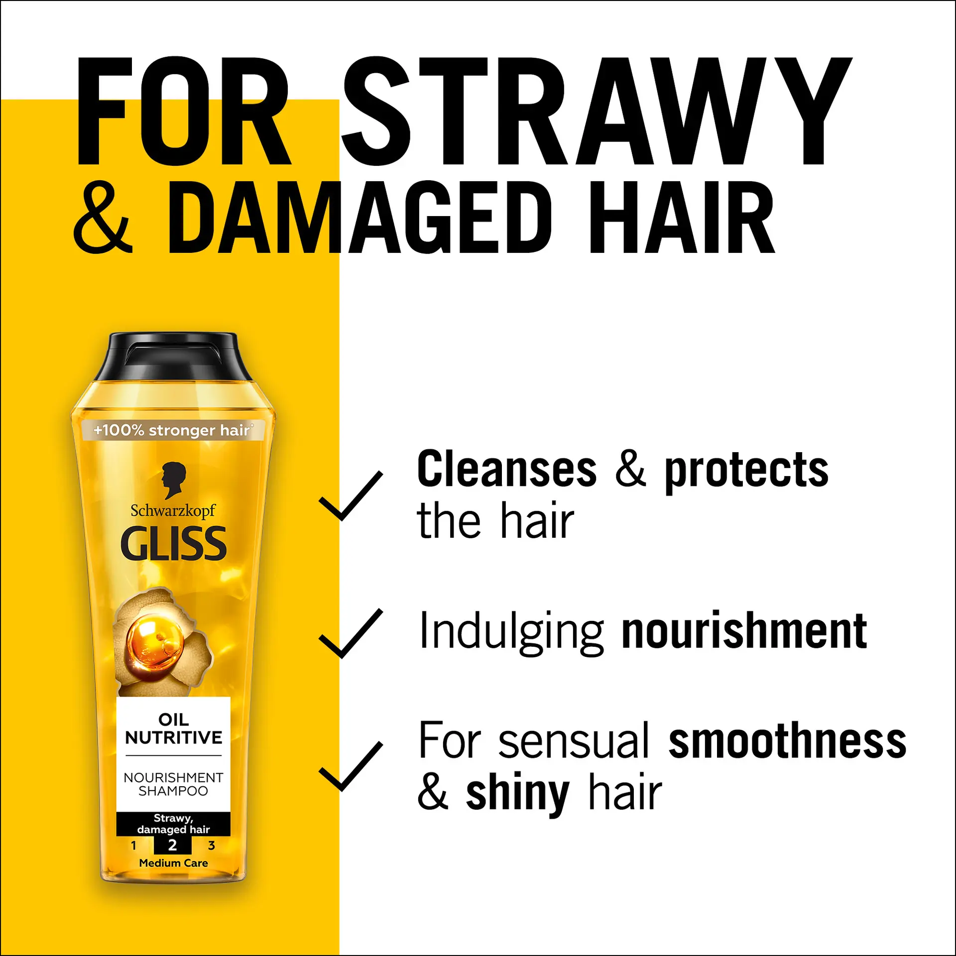 Schwarzkopf Gliss Oil Nutritive Shampoo 400 Ml - 68484