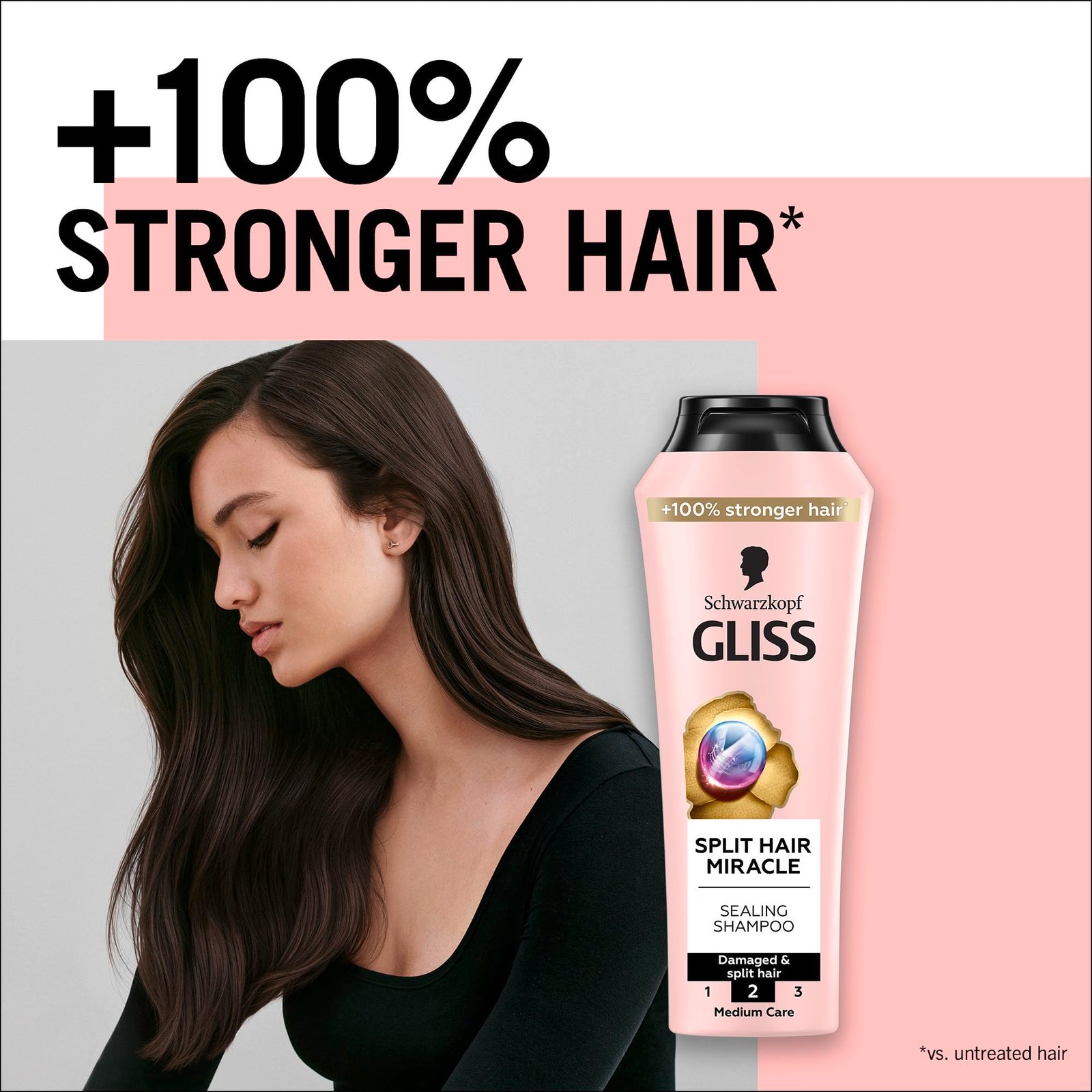 Schwarzkopf Gliss Split Hair Miracle Shampoo 400 Ml - 68469