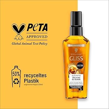 Schwarzkopf Gliss Daily Oil Elixir 75 Ml - 68513