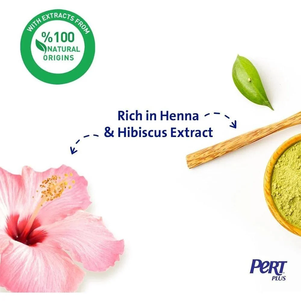 PERT PLUS STRENGTH & SHINE HENNA & HIBISCUS 400 ML - 68280