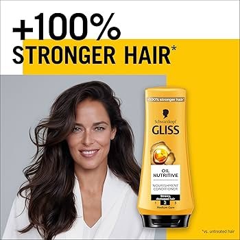 Schwarzkopf Gliss Oil Nutritive Conditioner 360 Ml - 68487