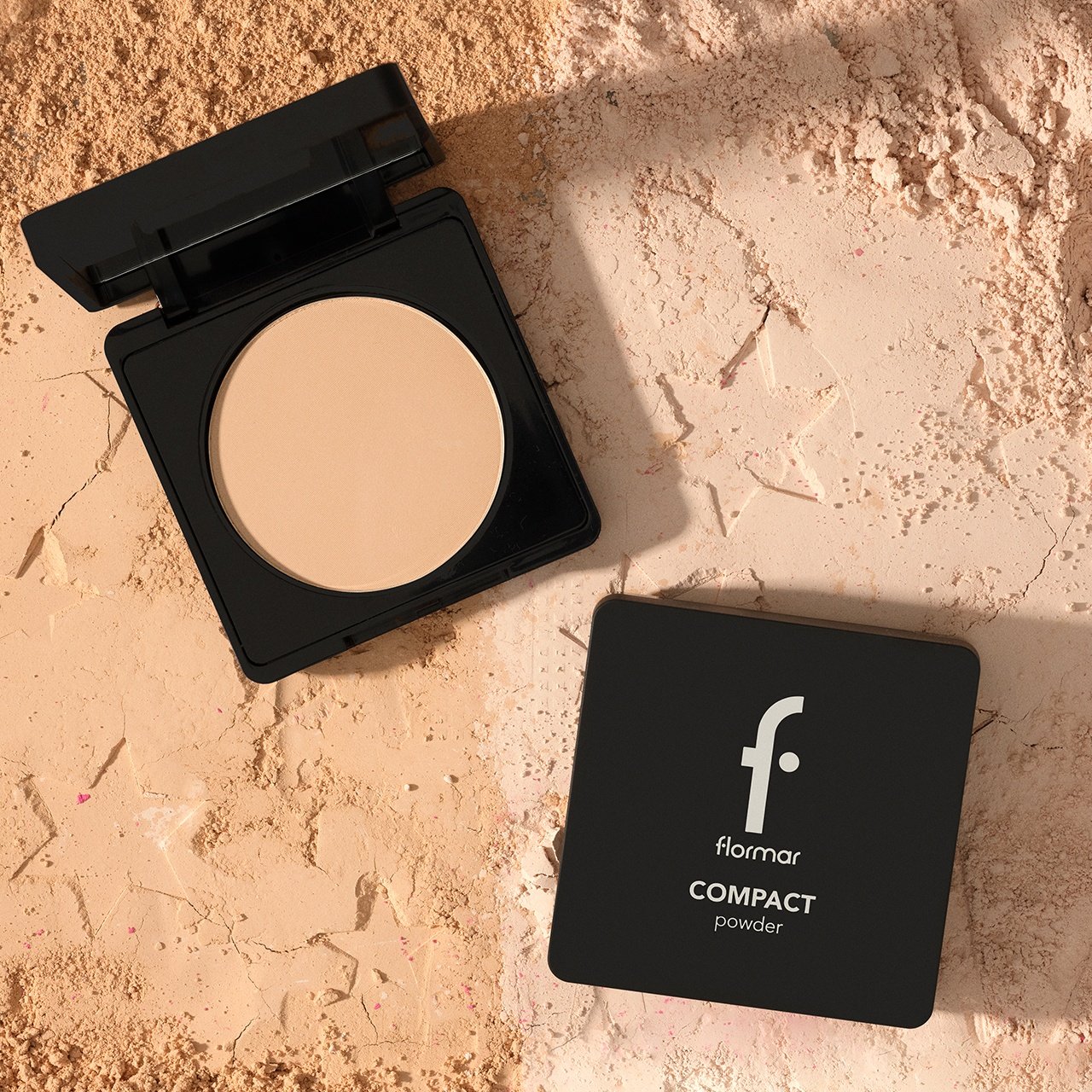 Flormar Compact Powder 102 ALMOND - 68345