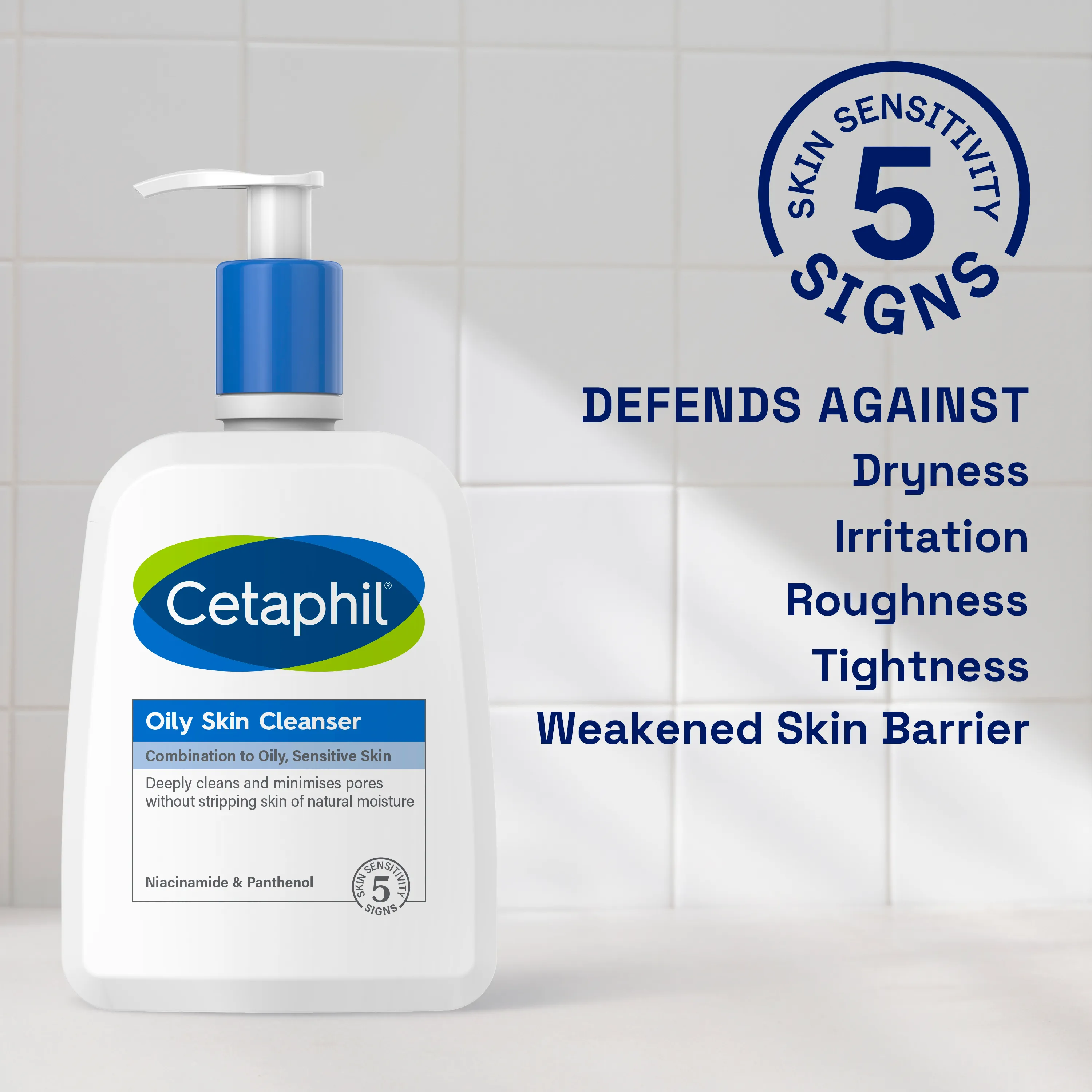 CETAPHIL OILY SKIN CLEANSER 236 ML - 68310