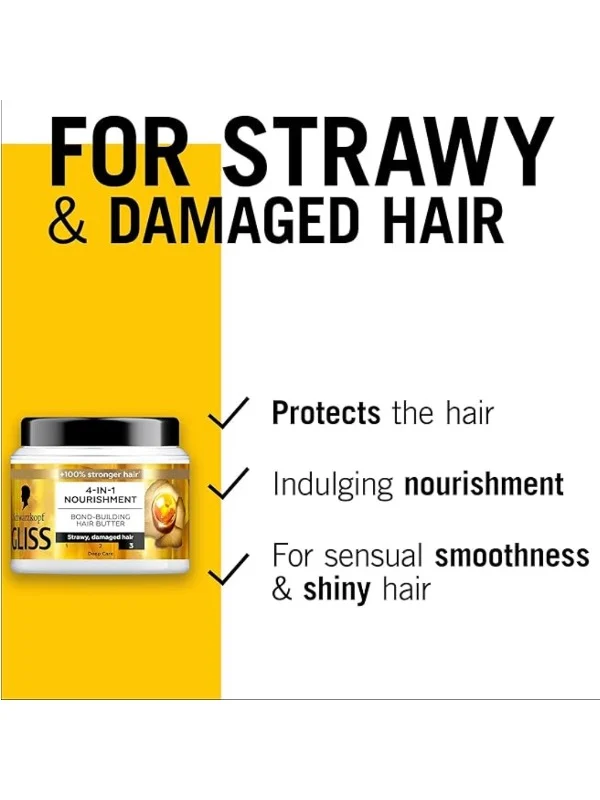 Schwarzkopf Gliss Nourishment Hair Mask 400 Ml - 68493