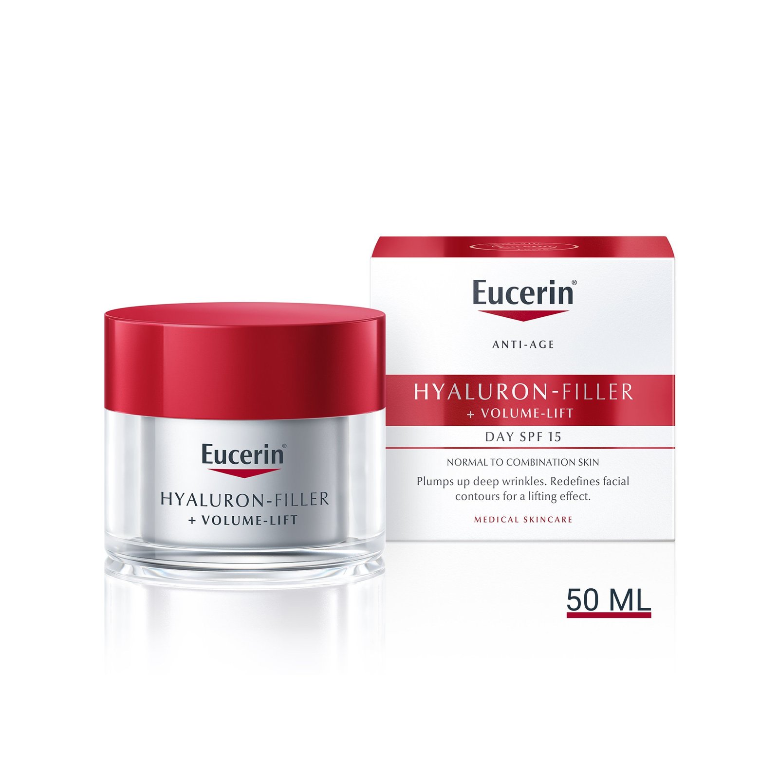 EUCERIN ANTI AGE HYALURON FILLER VOLUME SPF 15 50 ML - 65338