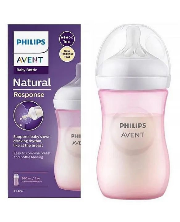 AVENT NATURAL RESPONSE BABY BOTTLE 260 ML - 67359