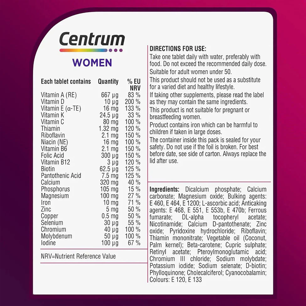 CENTRUM WOMAN 30 TAB - 68051