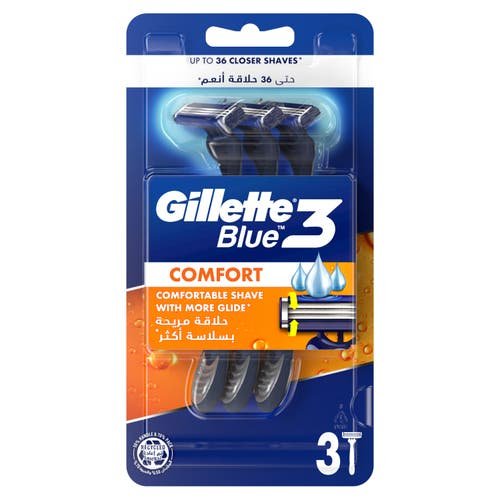 GILLETTE BLUE 3 COMFORT 3 PCS - 67537