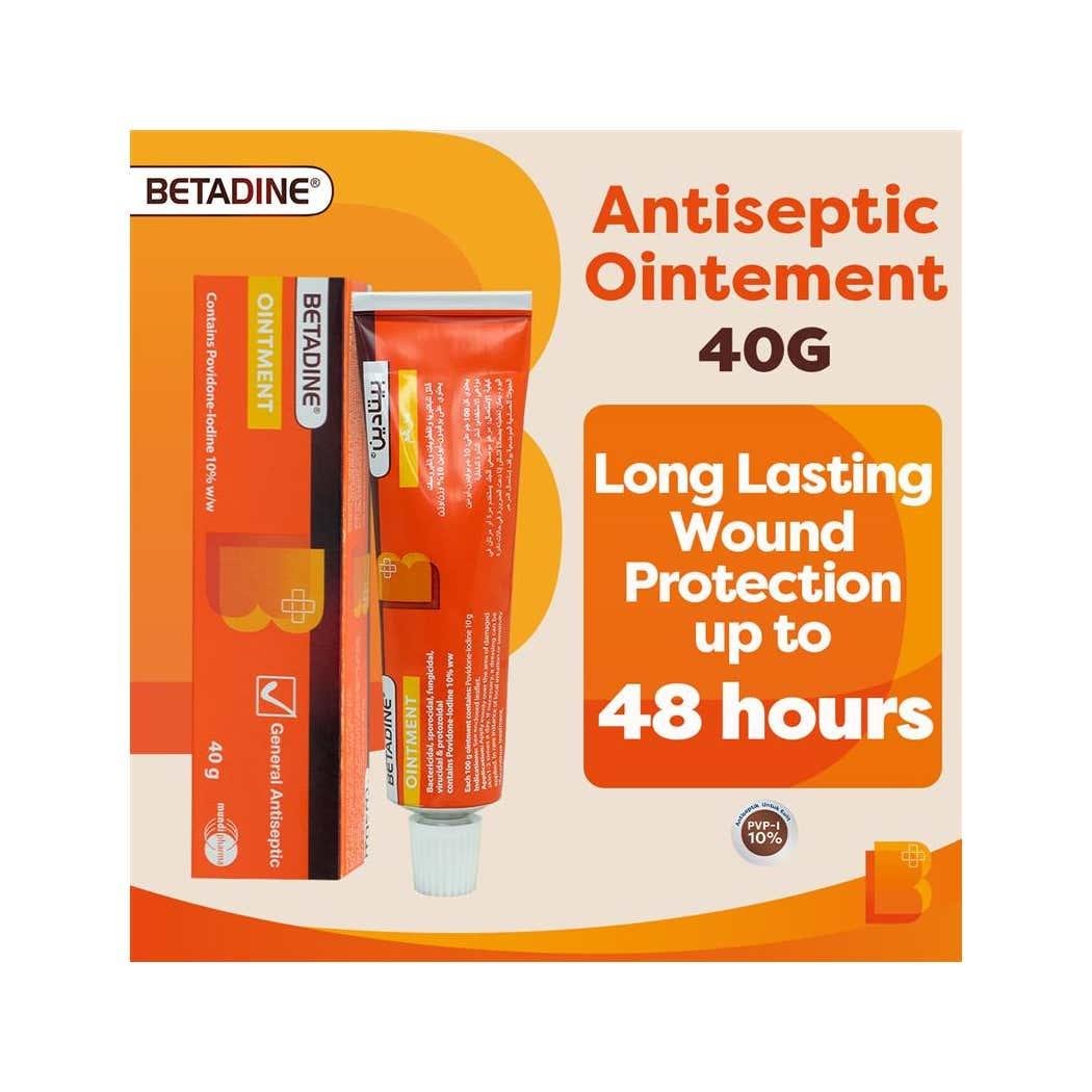 BETADINE OINTMENT 40G - 68187