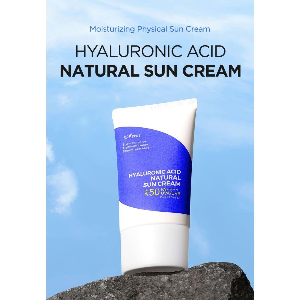 Istree Hyaluronic Acid Natural Sun Cream Spf 50 + 50 Ml - 67997