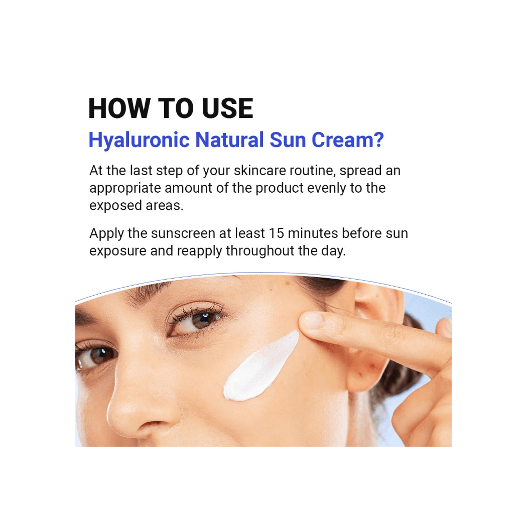 Istree Hyaluronic Acid Natural Sun Cream Spf 50 + 50 Ml - 67999