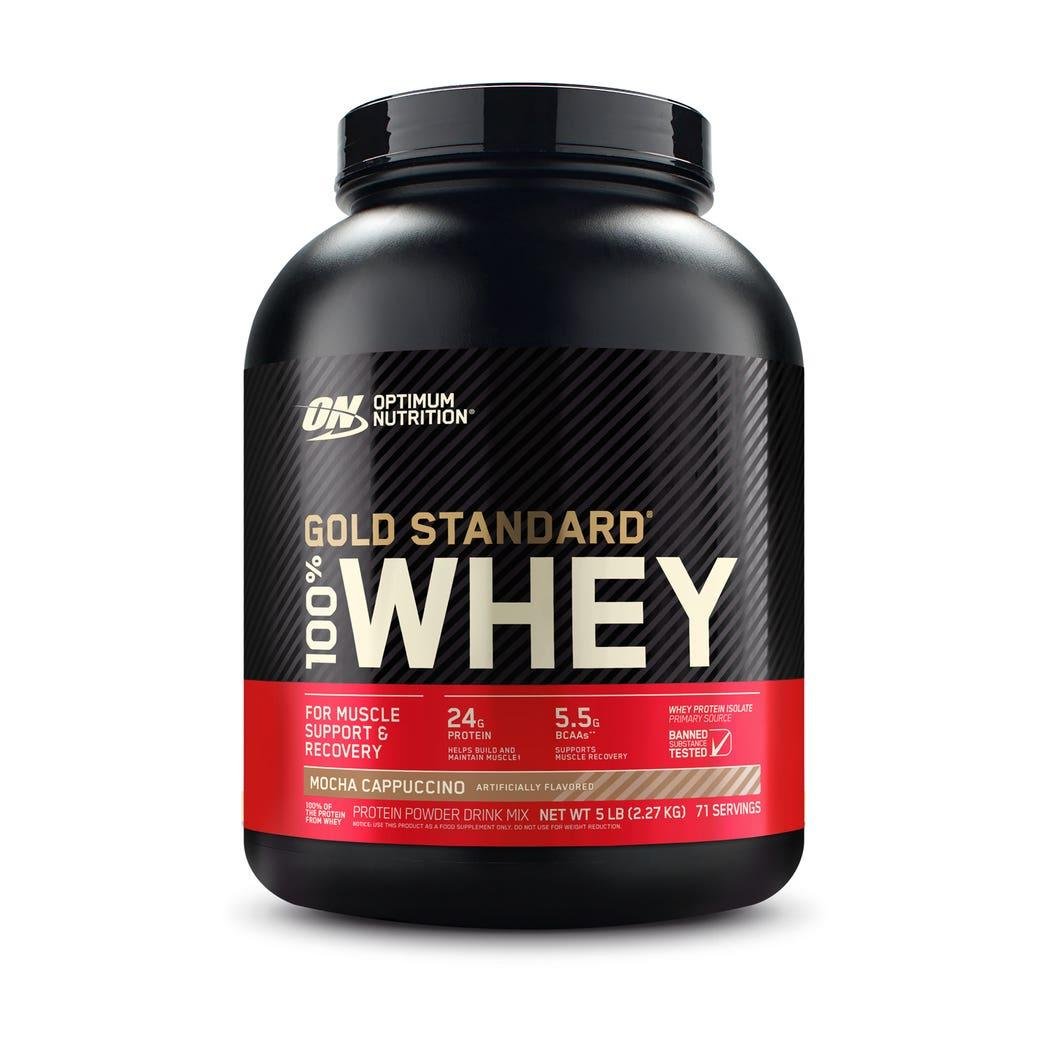 Optimum Nutrition 100% Whey Gold Standard-Mocha Cappuccino 2.27Kg - 67917