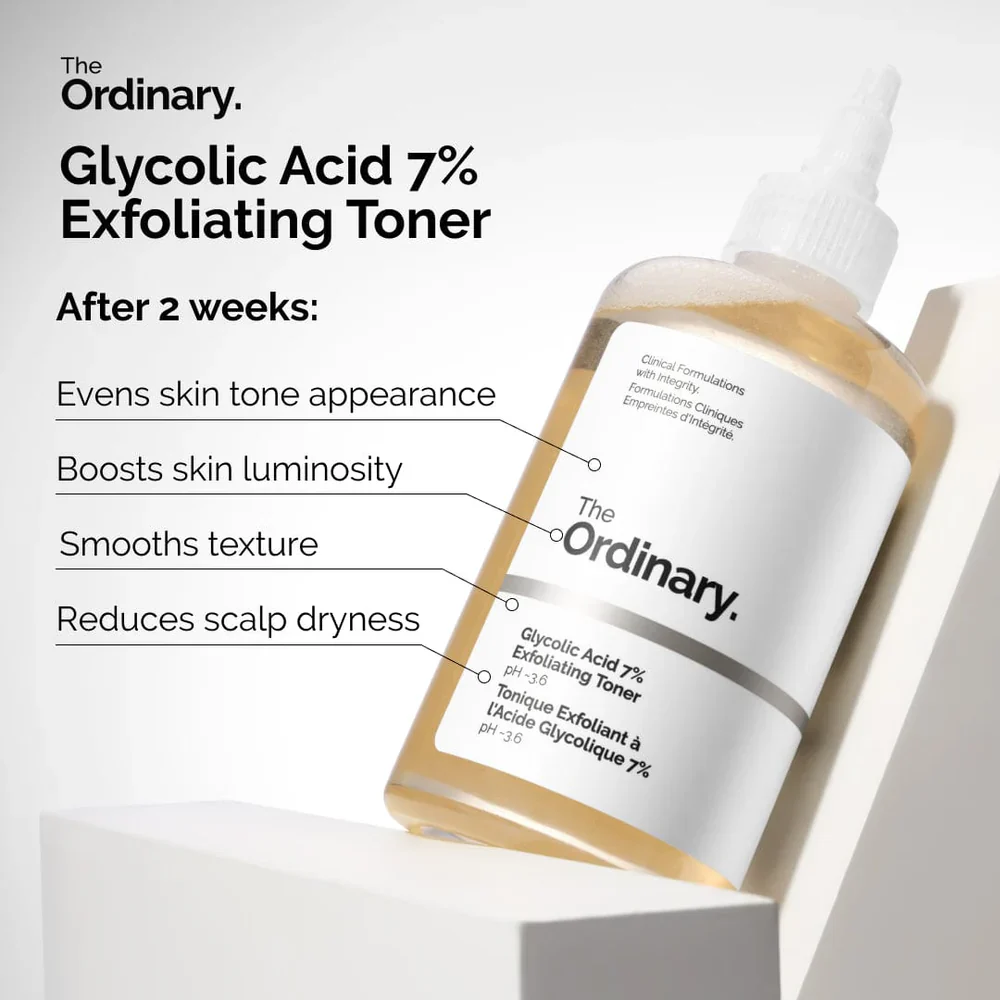 The Ordinary Glycolic Acid 7% Exfoliating Toner-100Ml - 69859