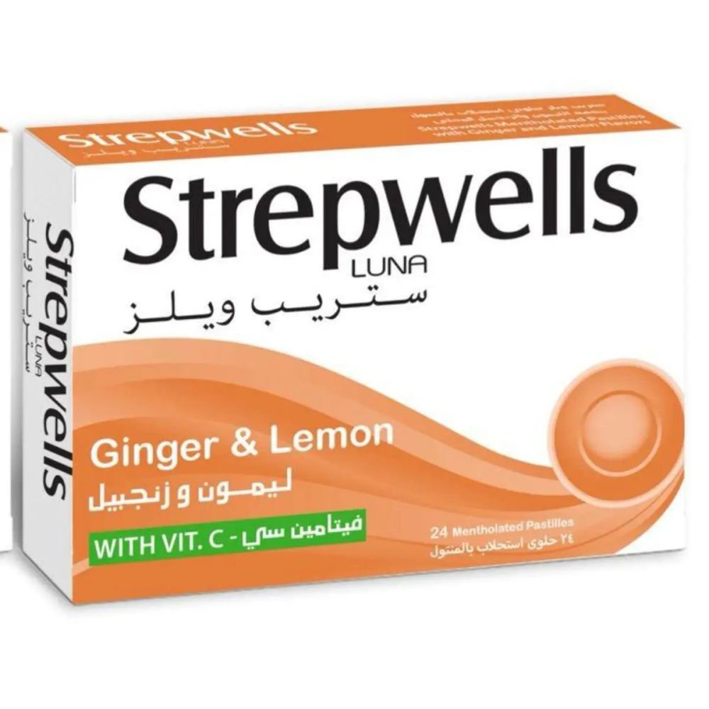 STREPWELLS GINGER&LEMON 24 - 71658