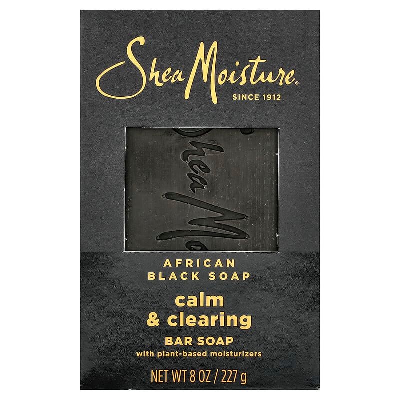 SheaMoisture, African Black Bar Soap 227 g - 72419