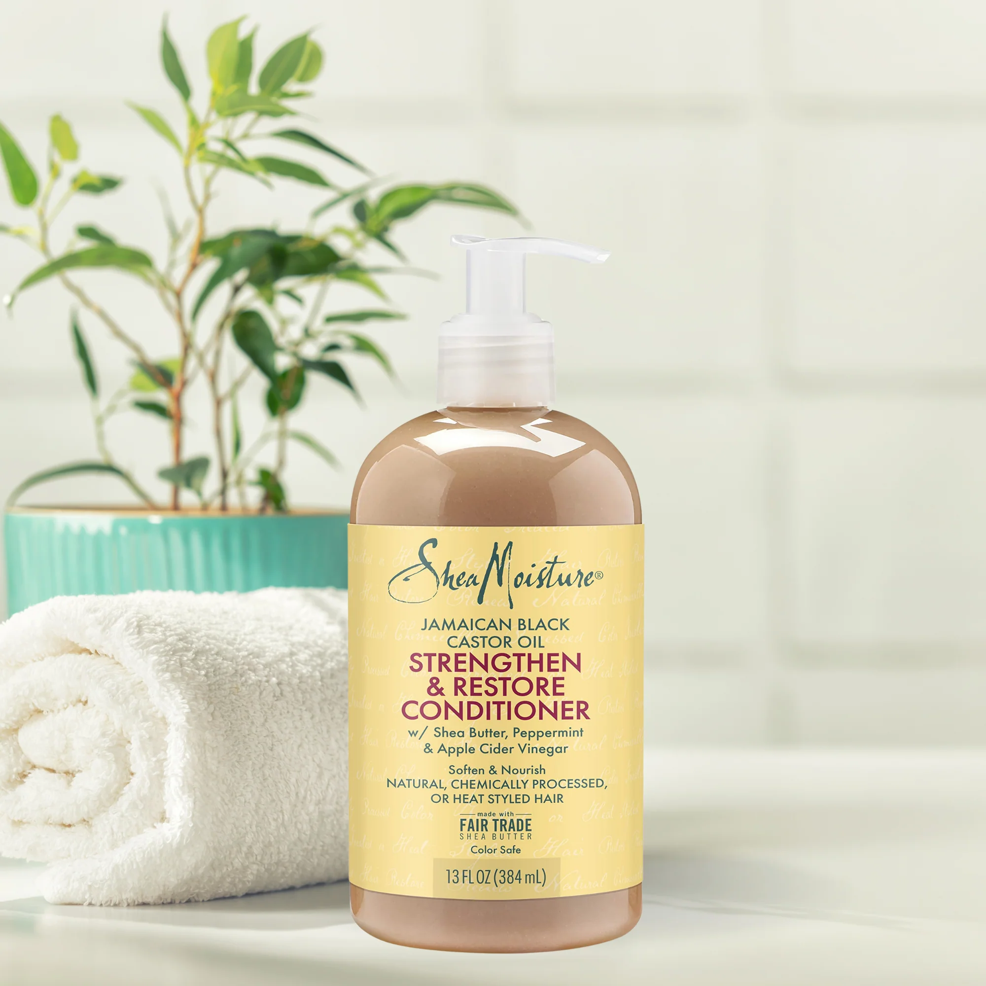 Shea Moisture Conditioner Jamaican Black Castor 384ml - 72555