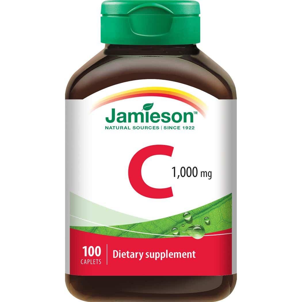 JAMIESON VITAMIN C 1000 MG 100 CAPLETS - 72890