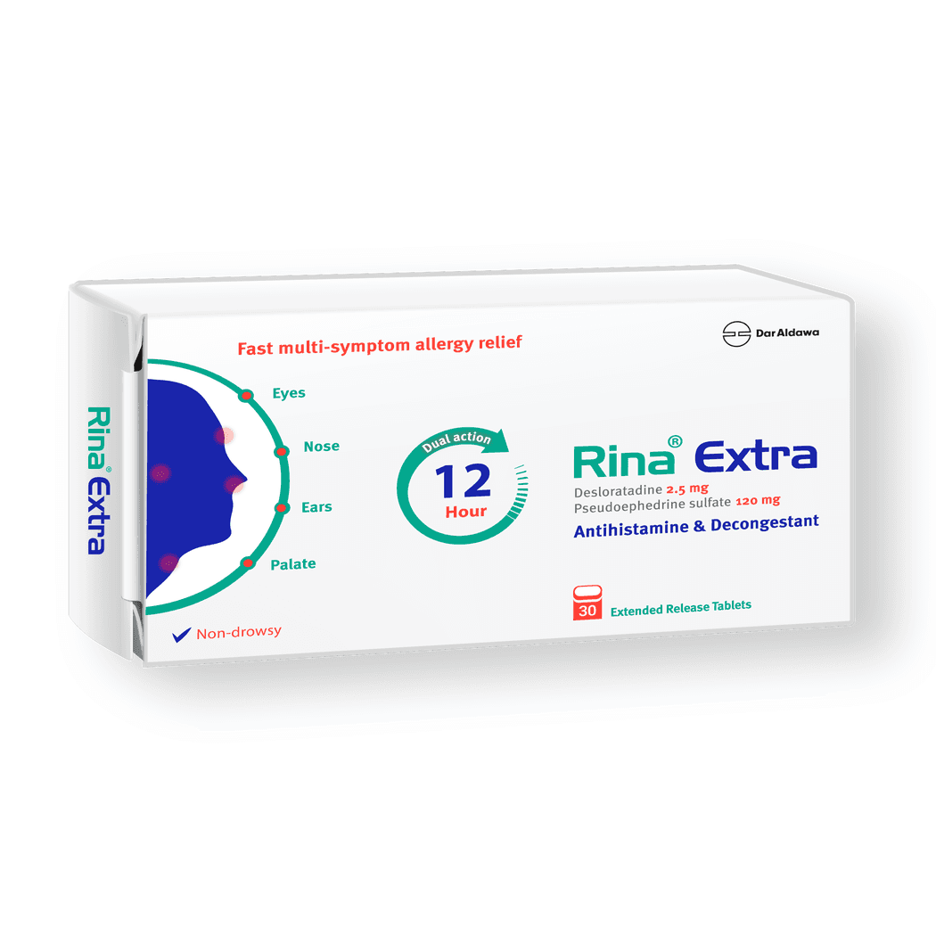 RINA EXTRA 2.5/120MG 30TAB - 71628