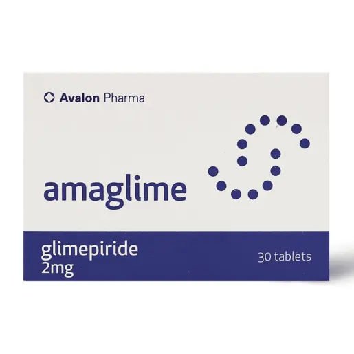 AMAGLIME 2 MG 30 TABLETS - 71309