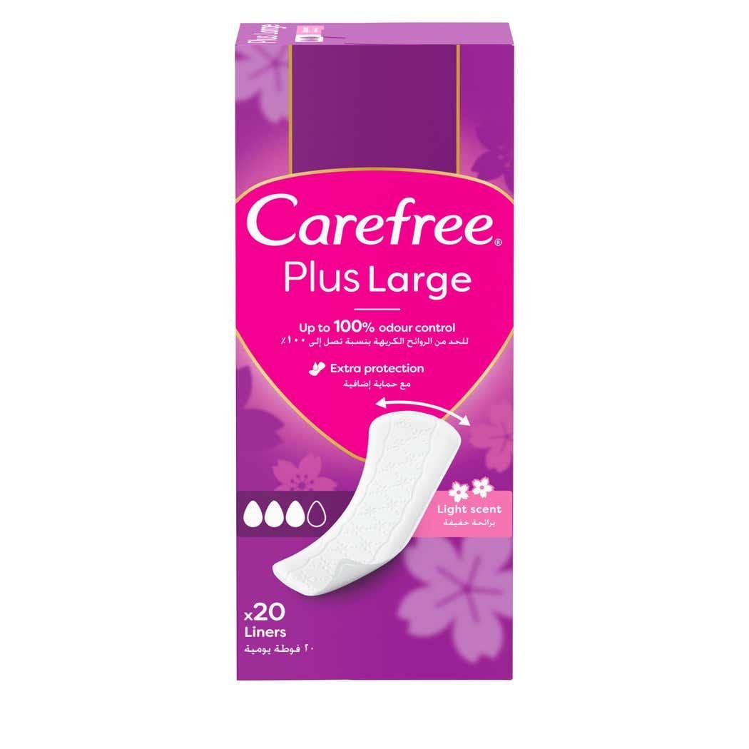 CAREFREE PL LARGE UNSCENTED 20 AMET - 71359
