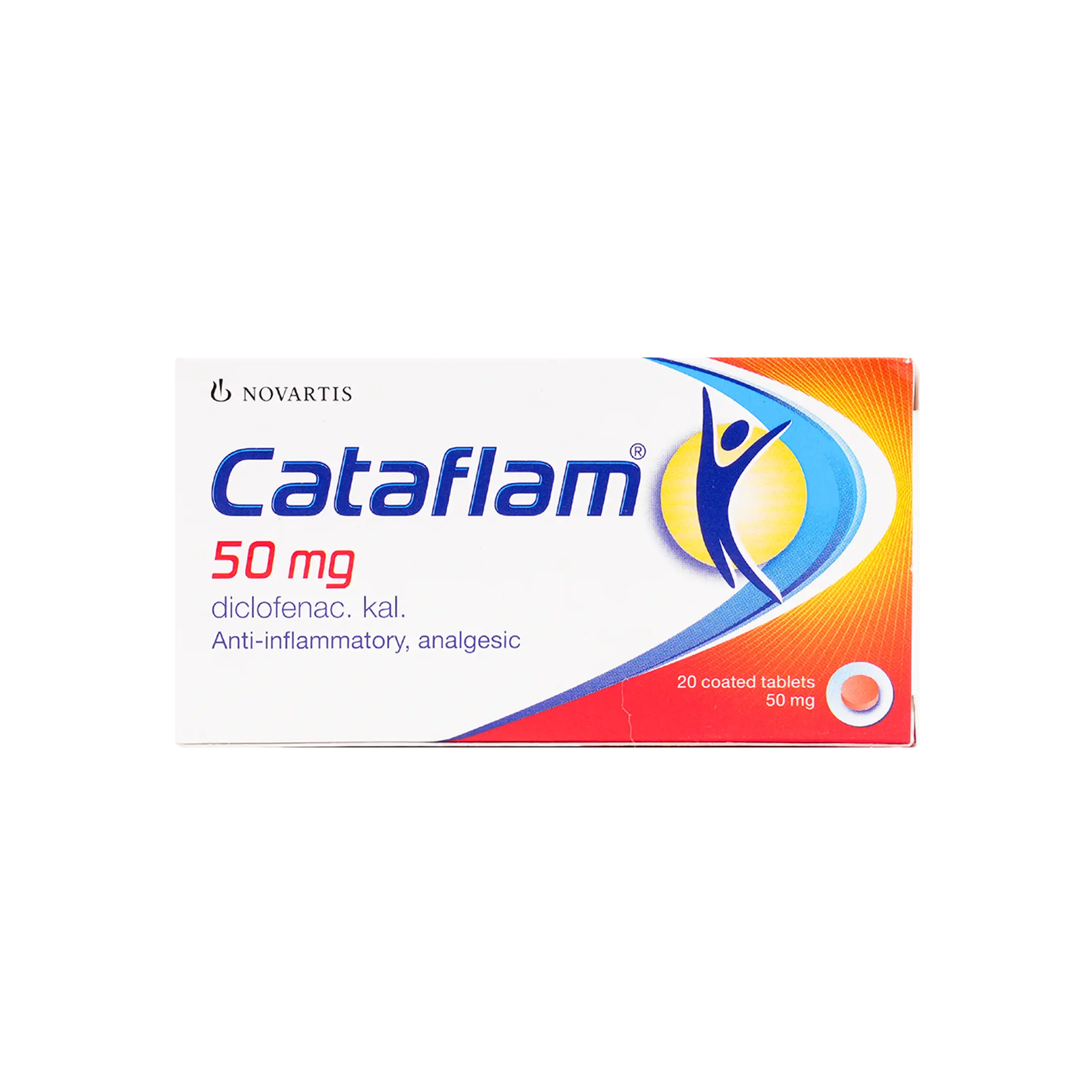 CATAFLAM 50 MG 20 COATED TABLETS - 71361