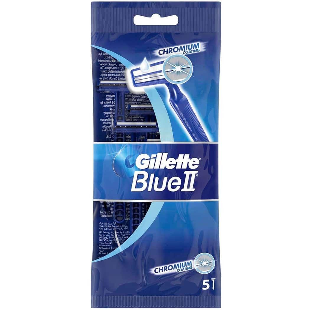 GILLETTE BLUE II RAZORS 5PCS - 71462