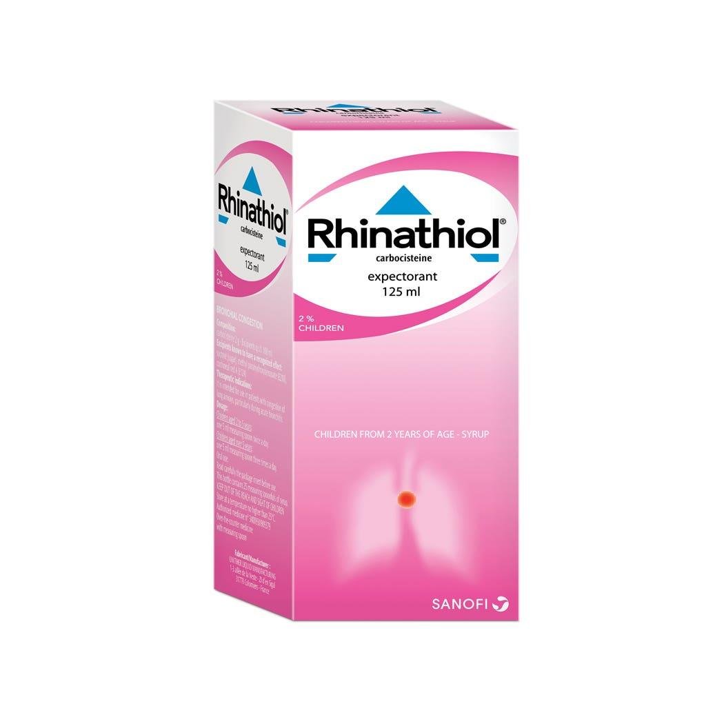 RHINATHIOL 2% CHILDREN SYRUP 125 ML - 71624