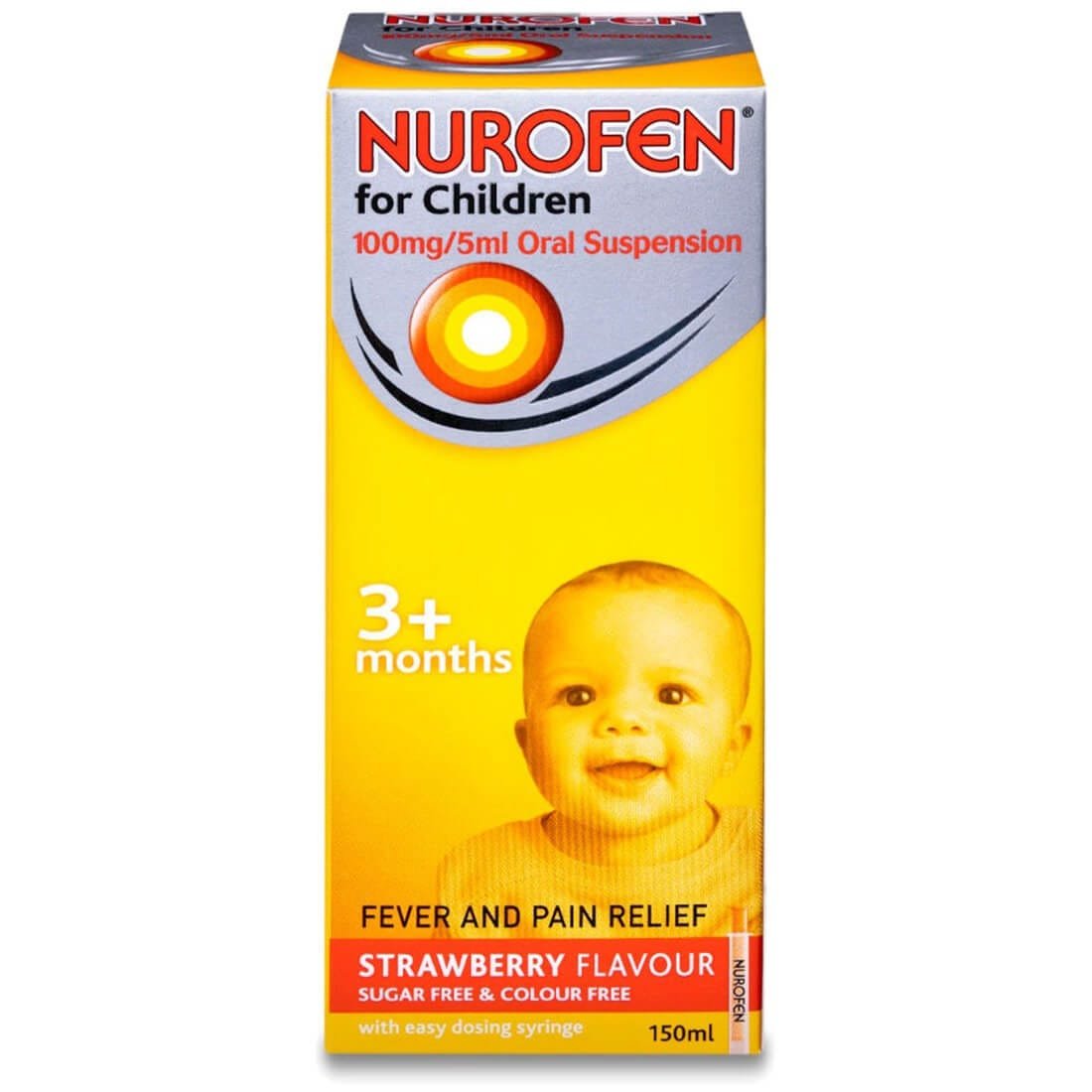 NUROFEN 100MG5ML 150ML SUSP - 71573