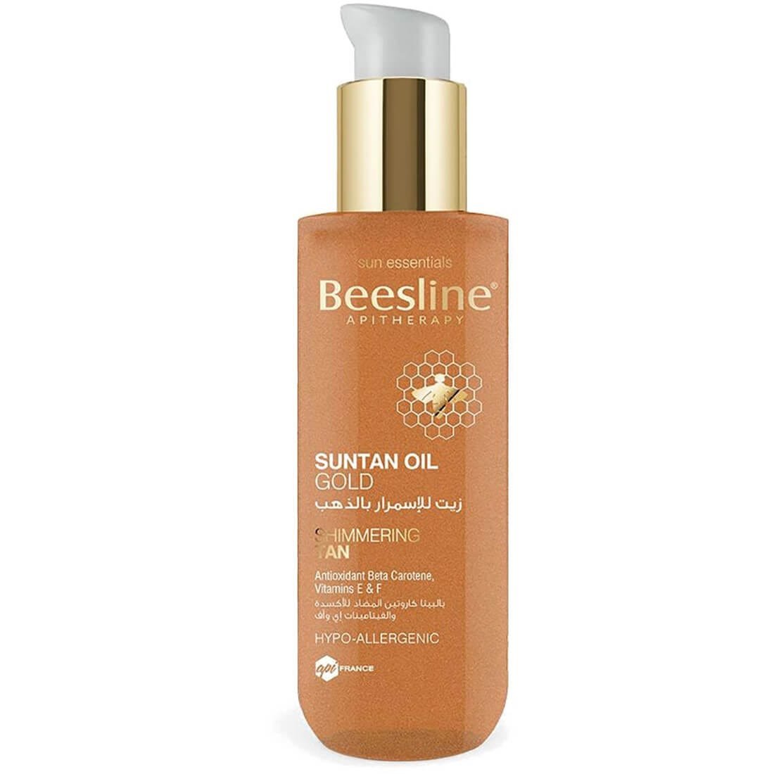 Beesline Suntan Oil Tan Gold – 200ml - 74279