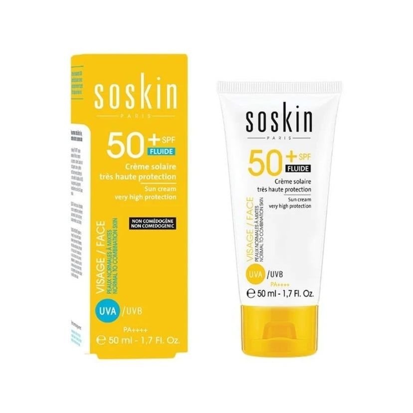 Soskin  Sun Cream Very High Protection SPF 50+ Fluide 50 mL - 75550