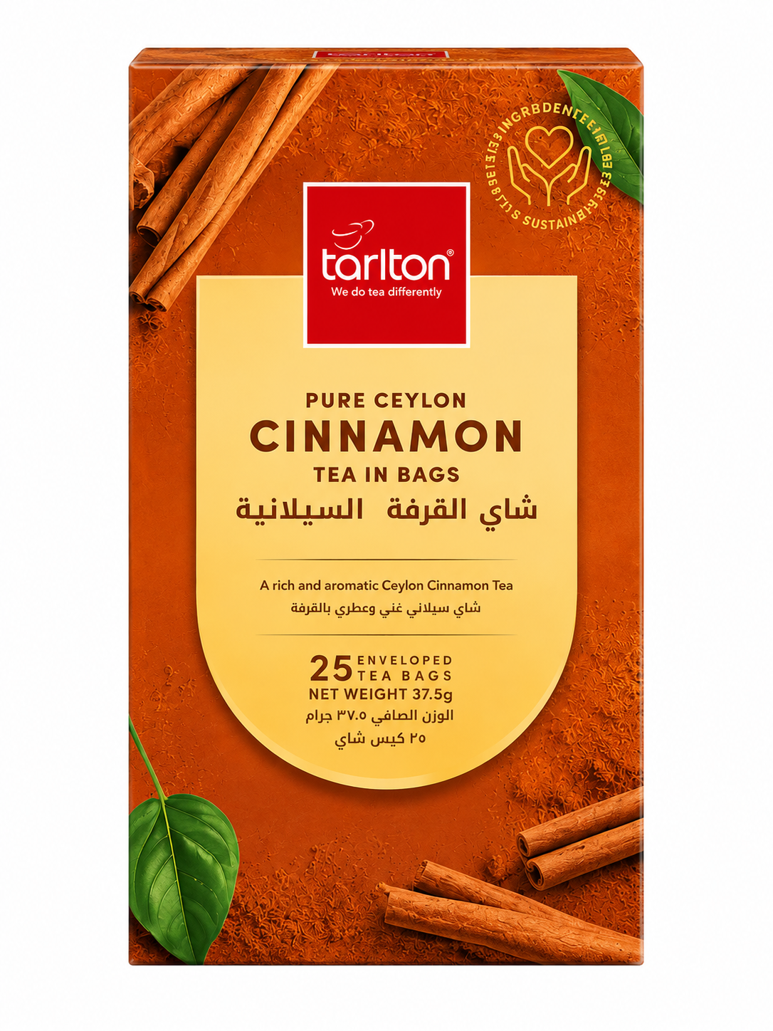 TARLTON CINNAMON TEA 25 BAG - 76080