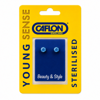 CAFLON STERILISED YOUNG SENSE EARINGS BLUE - 76072