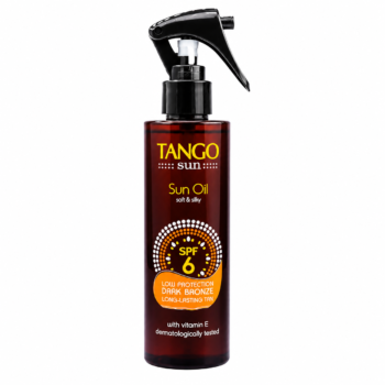 Tango Sun Oil Soft & Silk SPF 6 Dark Bronze 200ml - 75641